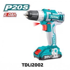 Taladro Atornillador Inalámbrico Total TDLI2002 20V