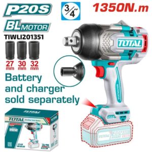Llave de impacto inalámbrica Total TIWLI201351 (20V)
