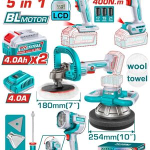 Combo Industrial 5 en 1 TOTAL 20V (TOSLI250592)