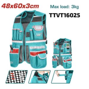 Chaleco Porta Herramientas TOTAL TTVT16025