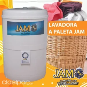 LAVARROPA SEMI AUTOMATICA 6 KG - MARCA JAM - A PALETA